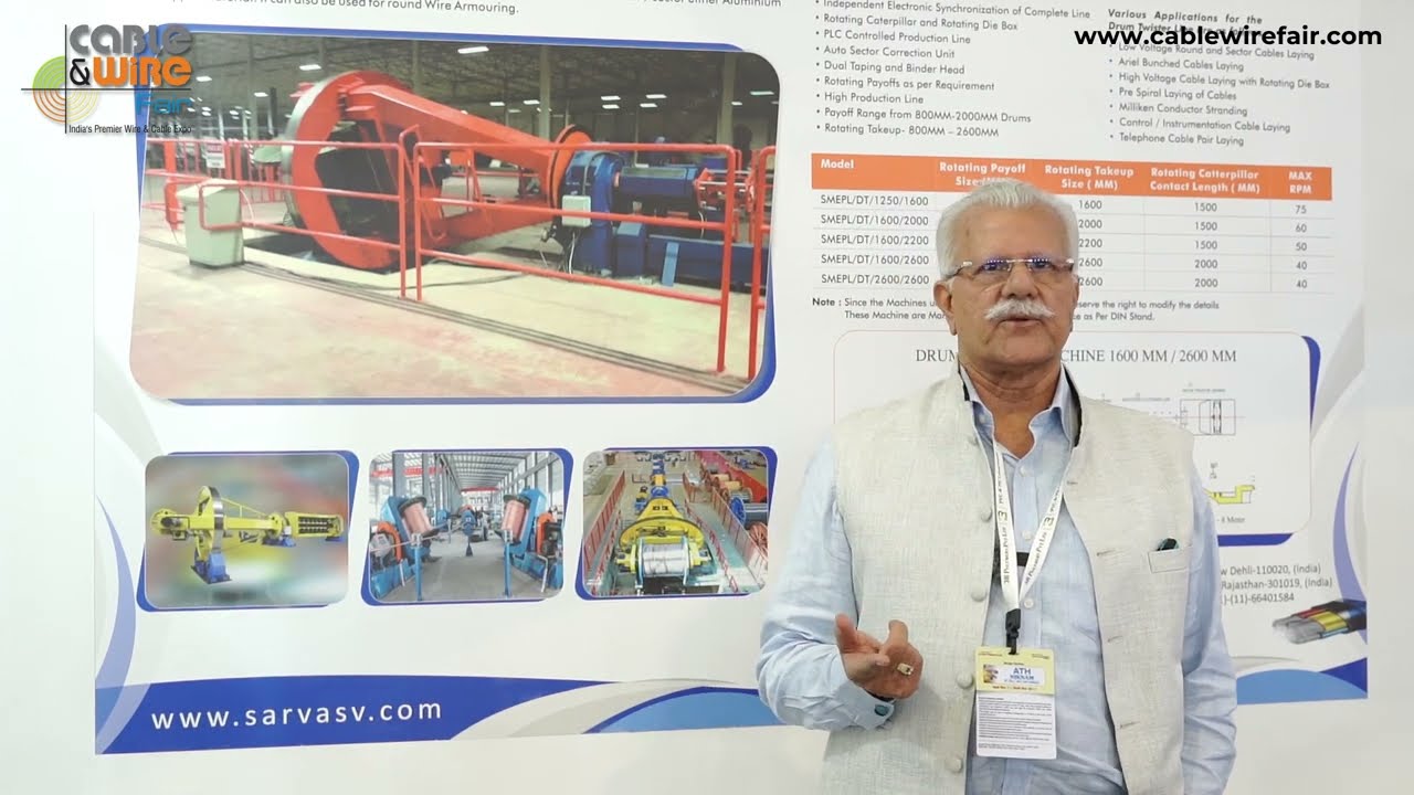 Sarvasv Machinery & Equipments Pvt. Ltd. | Cable & Wire Fair Exhibitor's Speak 2023